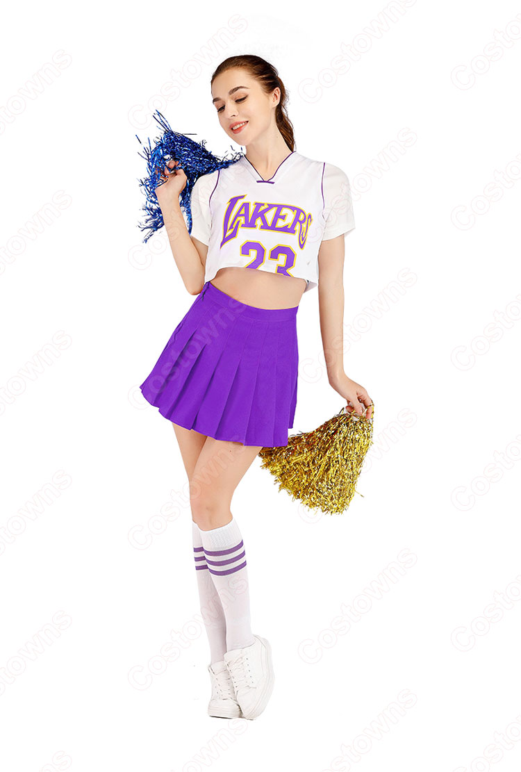 TWICE チアガール 衣装 韓国ファッション 衣装 バスケットチアガール服 ヘソ出し Tシャツ ミニスカート 上下セット 応援団 運動会 普段着 コスチューム 大人用-8