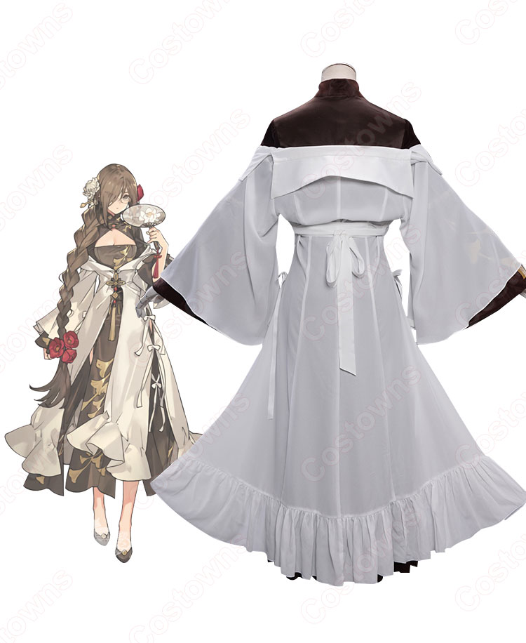 Fate FGO 虞美人 チャイナドレス コスプレ衣装 【Fate/Grand Order】 四周年 チャイナ風 cosplay 仮装 変装-4