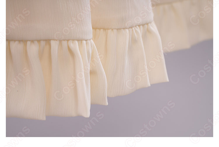 Fate 間桐桜(マトウサクラ) 花嫁 ドレス コスプレ衣装 劇場版『Fate/stay night [Heaven’s Feel]』完結御礼 cosplay 仮装 変装-12