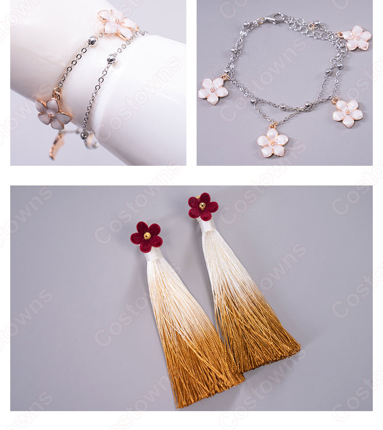 Fate 遠坂 凛(とおさかりん) ドレス コスプレ衣装 劇場版「Fate/stay night [Heaven's Feel]」 完結御礼 イラスト cosplay 仮装 変装-9