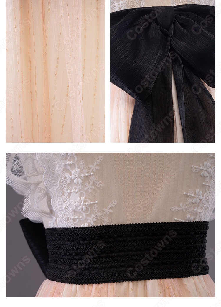 Fate 間桐桜(マトウサクラ) 花嫁 ドレス コスプレ衣装 劇場版『Fate/stay night [Heaven’s Feel]』完結御礼 cosplay 仮装 変装-11