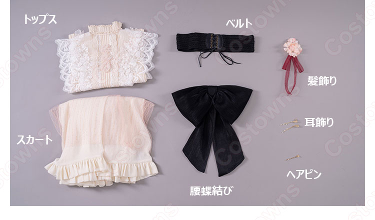 Fate 間桐桜(マトウサクラ) 花嫁 ドレス コスプレ衣装 劇場版『Fate/stay night [Heaven’s Feel]』完結御礼 cosplay 仮装 変装-14