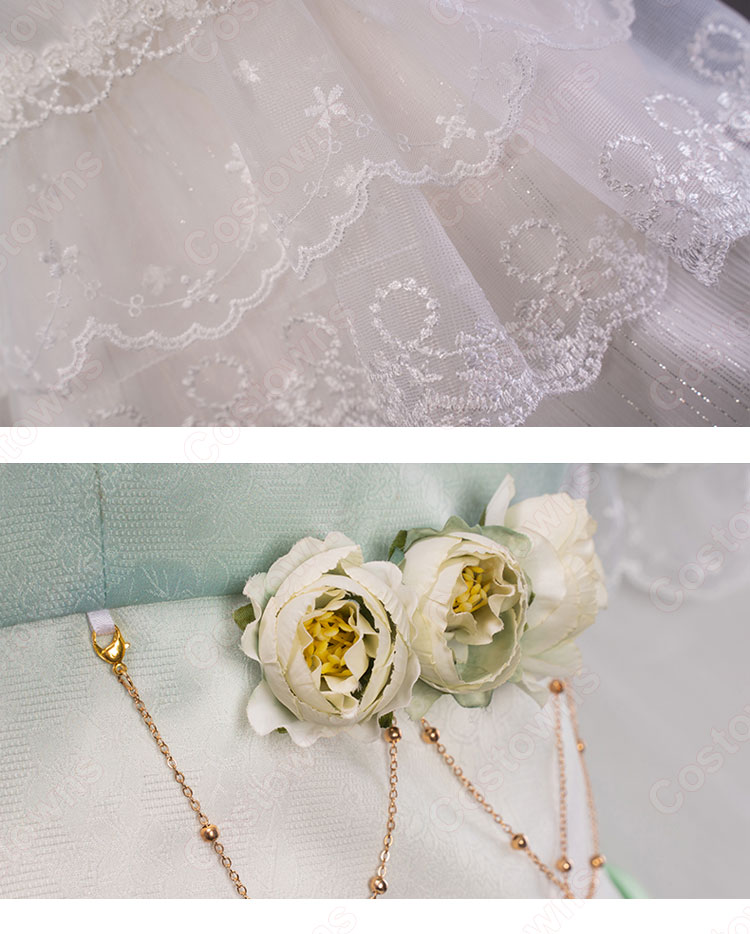 Fate FGO マシュ・キリエライト 4周年 コスプレ衣装 【Fate/Grand Order】 チャイナ風 cosplay 仮装 変装-9