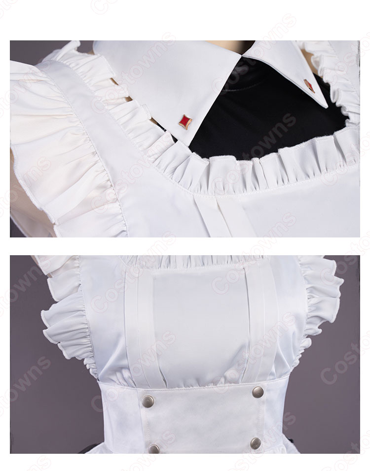 バトルメイド コスプレ衣装 メイド服 ハロウィン 仮装 コスチューム-9