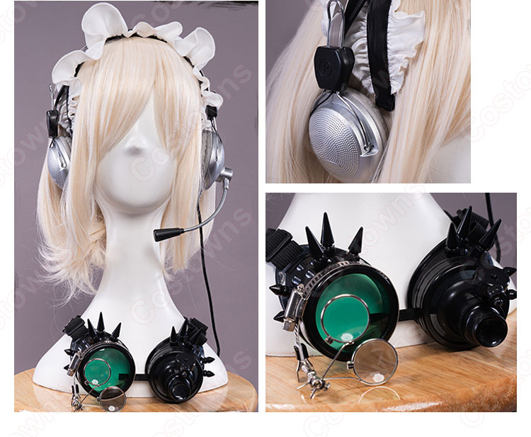 バトルメイド コスプレ衣装 メイド服 ハロウィン 仮装 コスチューム-14