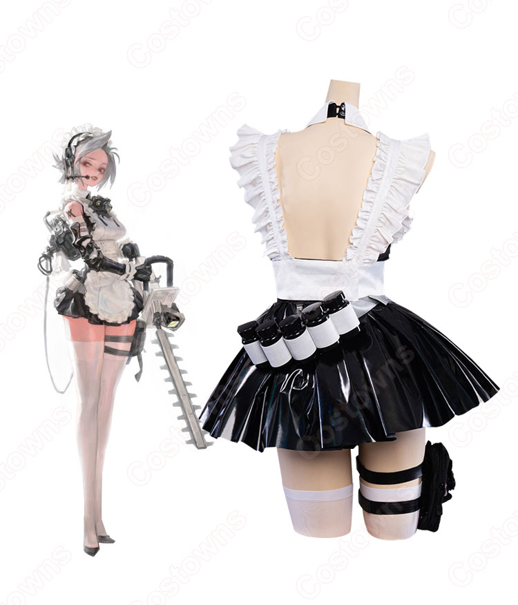 口コミ・レビューで人気商品を探そう コスプレ衣装 バトルメイド メイド服 仮装 ハロウィン コスプレ衣装