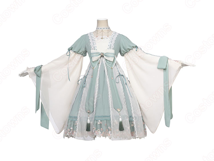 ロリータ ワンピース 漢服 コスプレ衣装 中華ロリータ チャイナ
