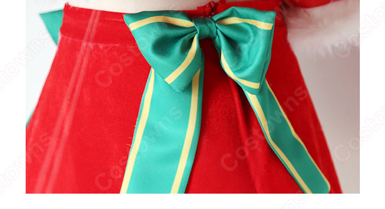 ラム レム(リゼロ) クリスマス ドレス コスプレ衣装『Re:ゼロから始める異世界生活(りぜろからはじめるいせかいせいかつ)』の登場人物の仮装 コスチューム-10