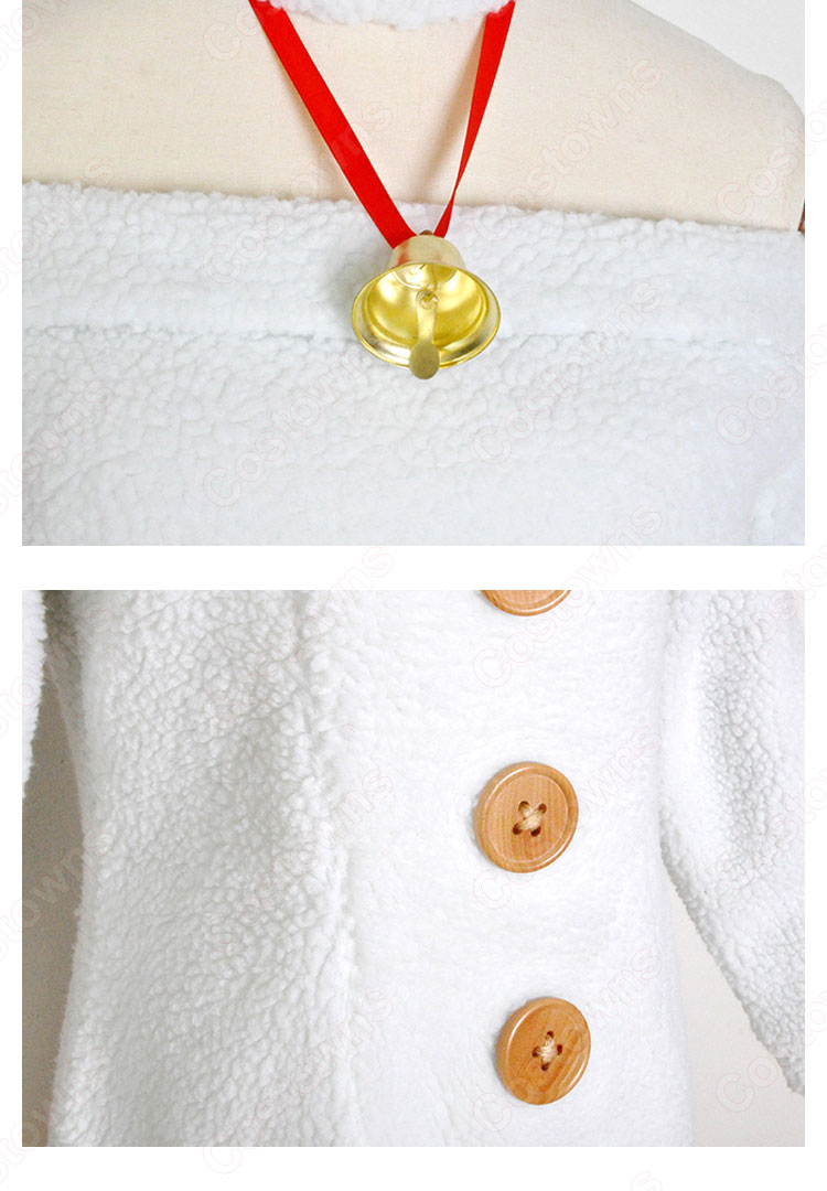 レム(リゼロ) 子ヤギ コスプレ衣装 『Re:ゼロから始める異世界生活(りぜろからはじめるいせかいせいかつ)』の登場人物の仮装 コスチューム-9