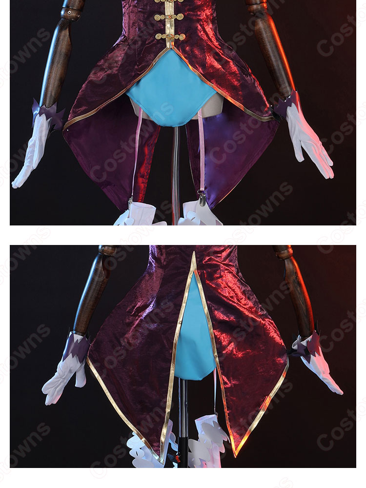 リゼロ レム マジシャン コスプレ衣装『Re:ゼロから始める異世界生活(りぜろからはじめるいせかいせいかつ)』奇術師 レザージャケット バニーガール cosplay 仮装 変装-8