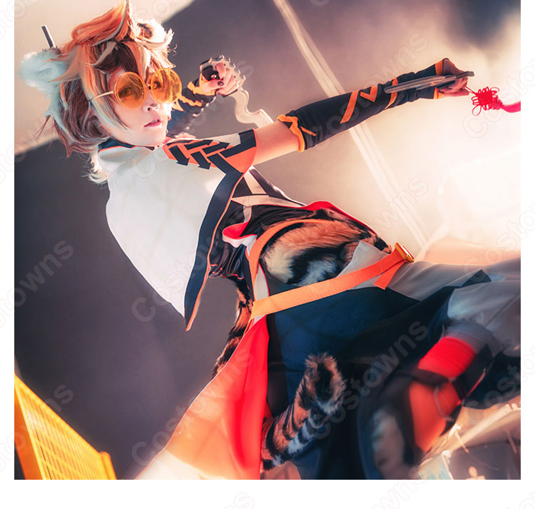 ワイフー コスプレ衣装 『アークナイツ/Arknights』 獣耳＆尻尾