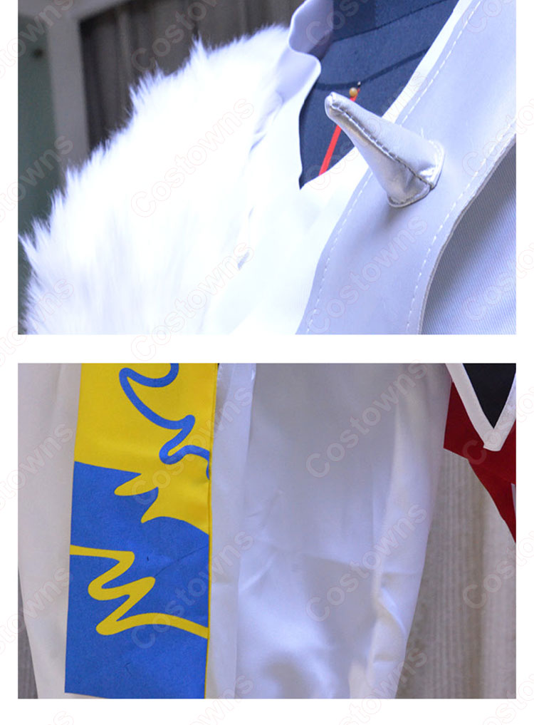 殺生丸(せっしょうまる)着物 コスプレ衣装 『犬夜叉(いぬやしゃ)』きもの cosplay 仮装 変装-6