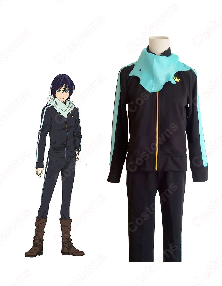 夜ト(やと)コスプレ衣装 『ノラガミ』 夜卜(やぼく) デリバリーゴッド トラックスーツ cosplay 仮装 変装-2