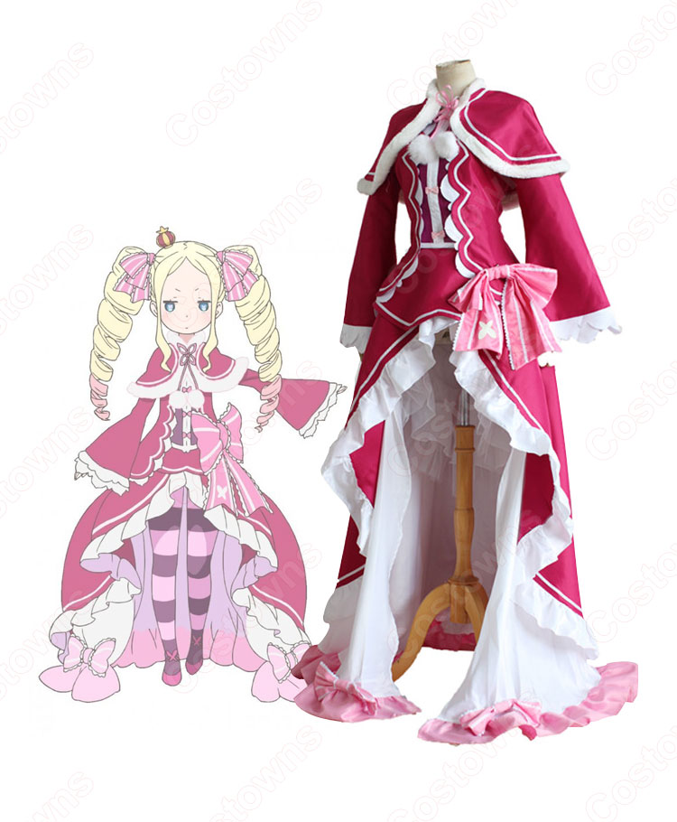 リゼロ ベアトリス コスプレ衣装『Re:ゼロから始める異世界生活（りぜろからはじめるいせかいせいかつ）』 ベティー ロリータ Beatrice cosplay 仮装 変装-2