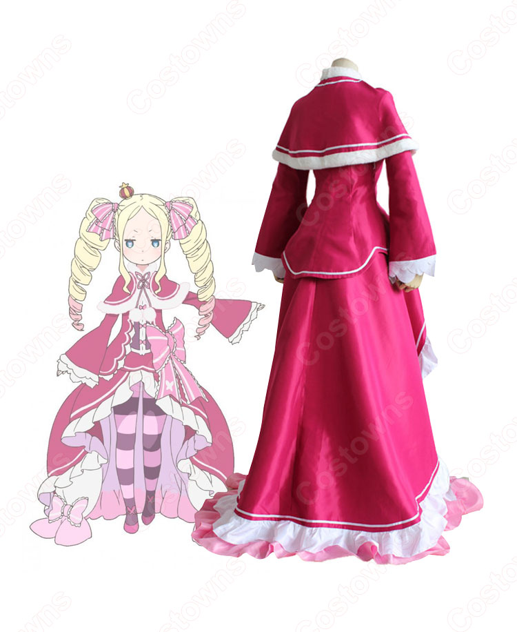 リゼロ ベアトリス コスプレ衣装『Re:ゼロから始める異世界生活（りぜろからはじめるいせかいせいかつ）』 ベティー ロリータ Beatrice  cosplay 仮装 変装 - Costowns
