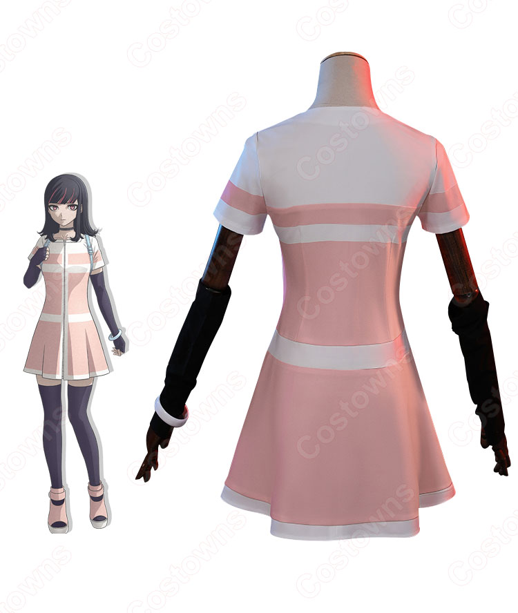 一般人 詐欺師 コスプレ衣装 『アクダマドライブ』 主人公 ワンピース cosplay 仮装 変装-6