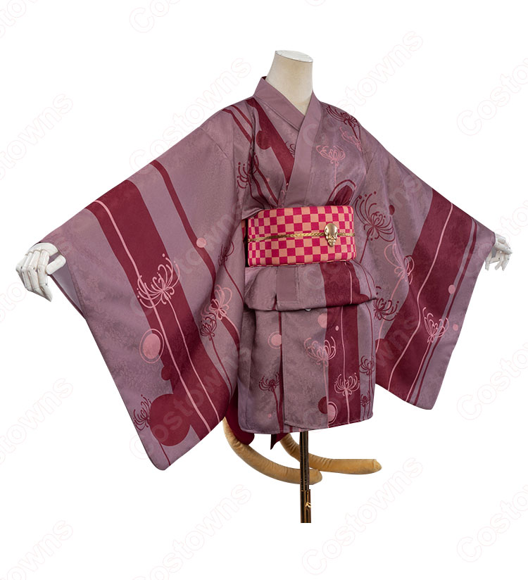 Fate FGO エレシュキガル 着物 コスプレ衣装『Fate/Grand Order』エレちゃん 浴衣 和服 cosplay 仮装 変装-3