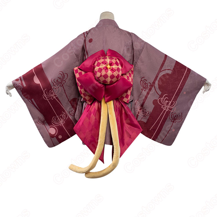 Fate FGO エレシュキガル 着物 コスプレ衣装『Fate/Grand Order』エレちゃん 浴衣 和服 cosplay 仮装 変装-4