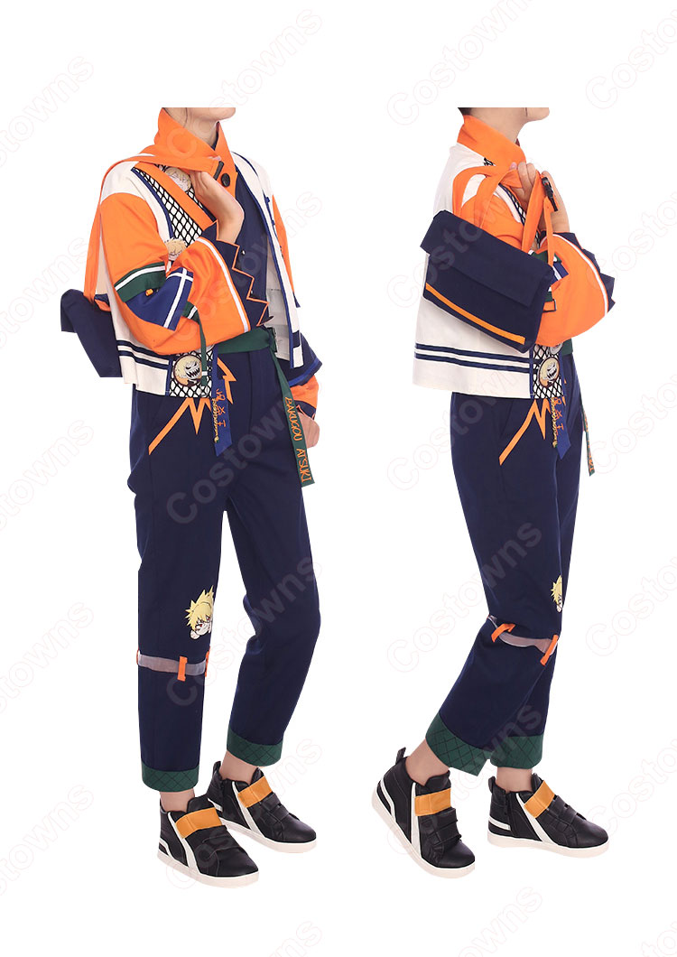 爆豪勝己 (ばくごうかつき) 日常服 コスプレ衣装 『僕のヒーローアカデミア』かっちゃん cosplay 仮装 変装 - Costowns