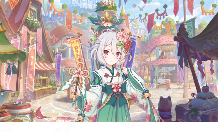 プリコネR 正月コッコロ コスプレ ウィッグ『プリンセスコネクト!Re:Dive』 cosplay wig 道具 通販-1