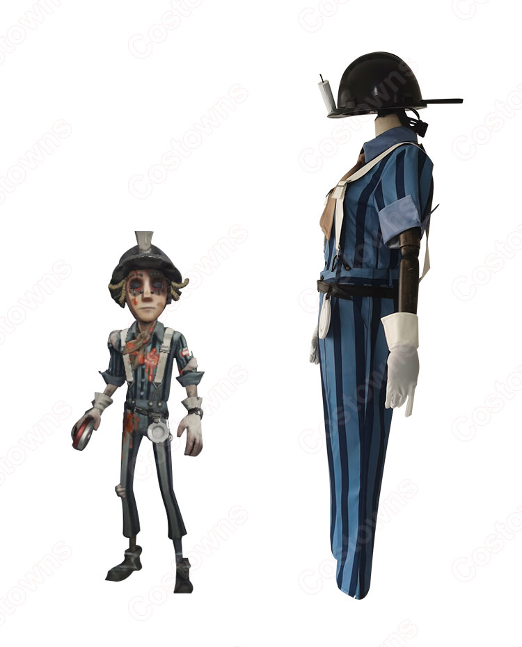 アイデンティティV 探鉱者(ノートン・キャンベル) おかっぱ コスプレ衣装 【IdentityV 第五人格】サバイバー スキン cosplay 仮装 変装-2