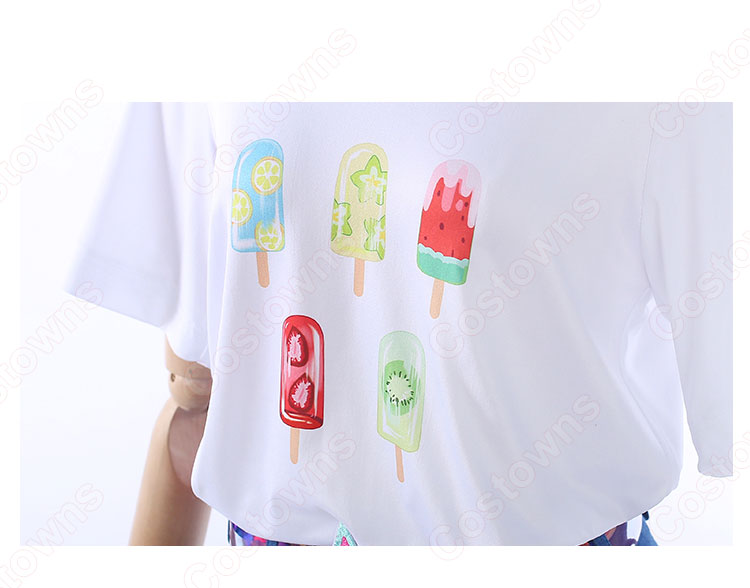 霧雨魔理沙(きりさめまりさ) 夏 日常服 コスプレ衣装 『東方Project』(とうほうプロジェクト) cosplay 仮装 変装-6