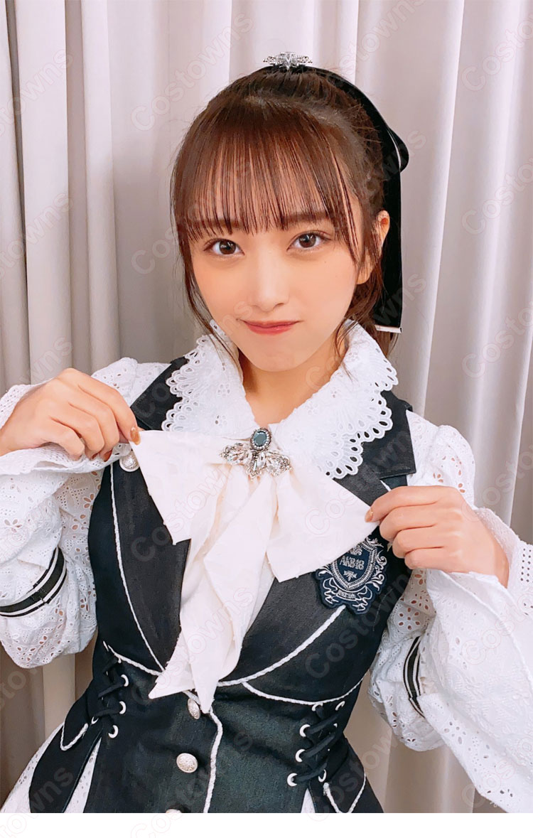 AKB48 「離れていても」アイドル衣装 第62回 日本レコード大賞 チーム8 演出服 ライブ衣装 コスプレ衣装 制服 オーダメイド可-15