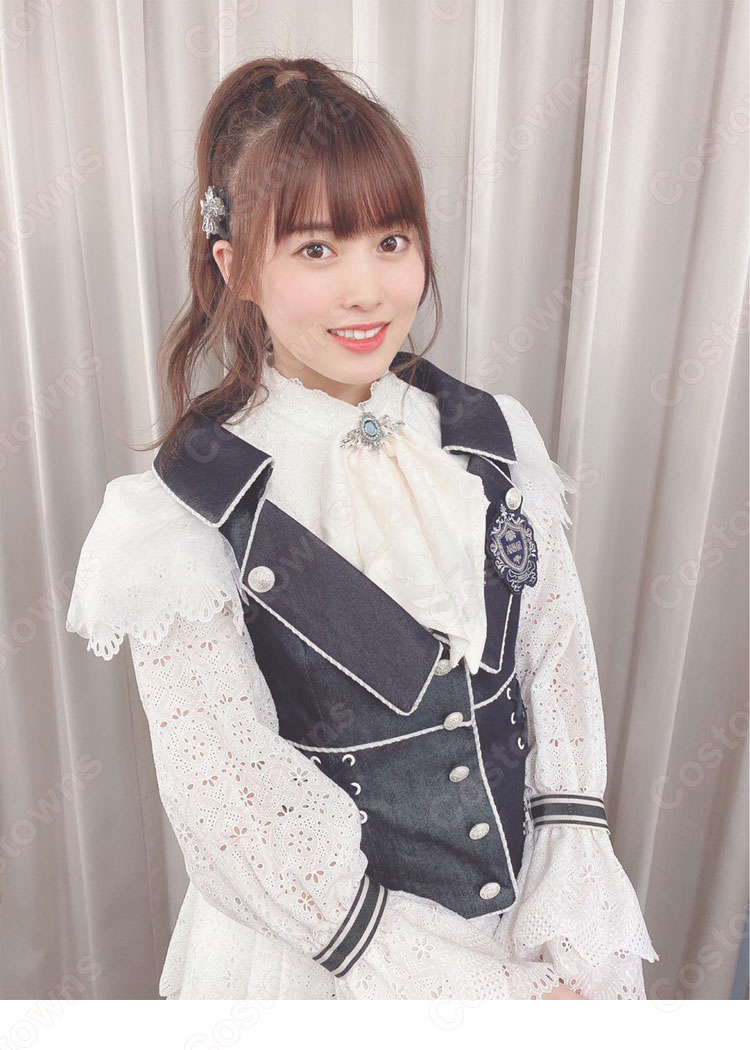 AKB48 「離れていても」アイドル衣装 第62回 日本レコード大賞 チーム8 演出服 ライブ衣装 コスプレ衣装 制服 オーダメイド可-9