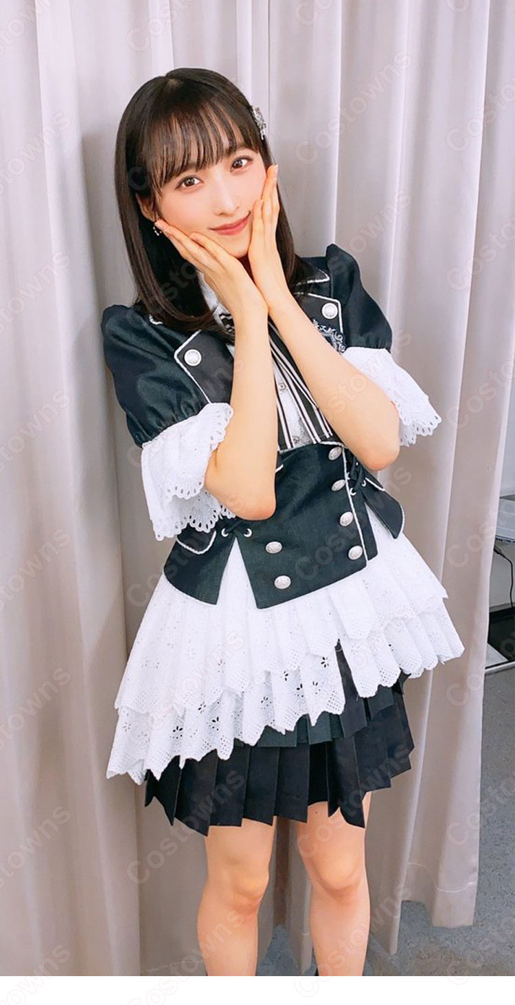 AKB48 「離れていても」アイドル衣装 第62回 日本レコード大賞 チーム8 演出服 ライブ衣装 コスプレ衣装 制服 オーダメイド可-16