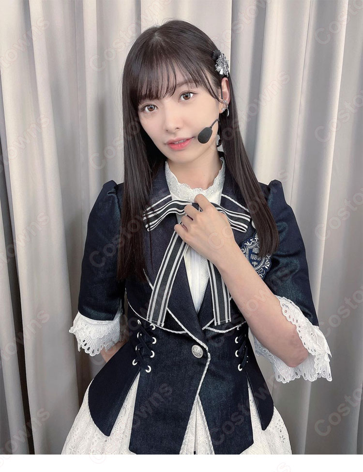 AKB48 「離れていても」アイドル衣装 第62回 日本レコード大賞 チーム8 演出服 ライブ衣装 コスプレ衣装 制服 オーダメイド可-14