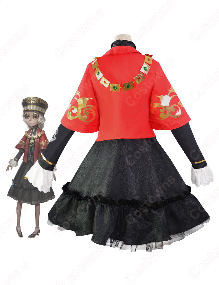 アイデンティティV 心眼(ヘレナ・アダムス) 書記官 コスプレ衣装 【IdentityV 第五人格】サバイバー スキン cosplay 仮装 変装-3