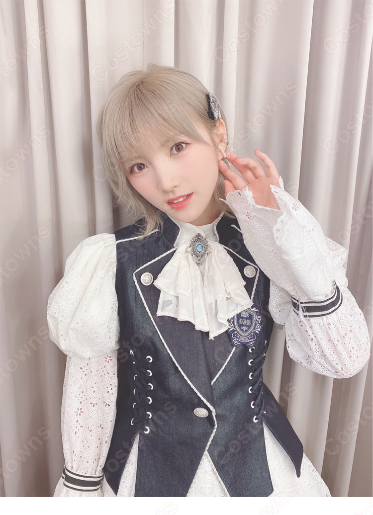 AKB48 「離れていても」アイドル衣装 第62回 日本レコード大賞 チーム8 演出服 ライブ衣装 コスプレ衣装 制服 オーダメイド可-10