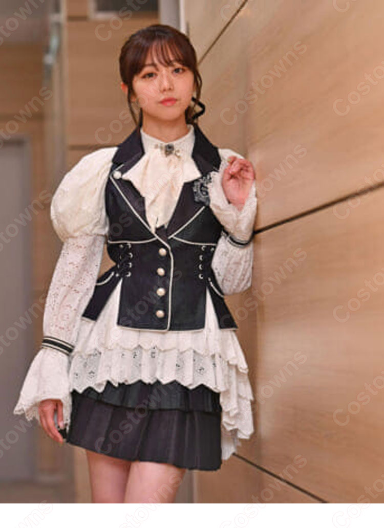 AKB48 「離れていても」アイドル衣装 第62回 日本レコード大賞 チーム8 演出服 ライブ衣装 コスプレ衣装 制服 オーダメイド可-8