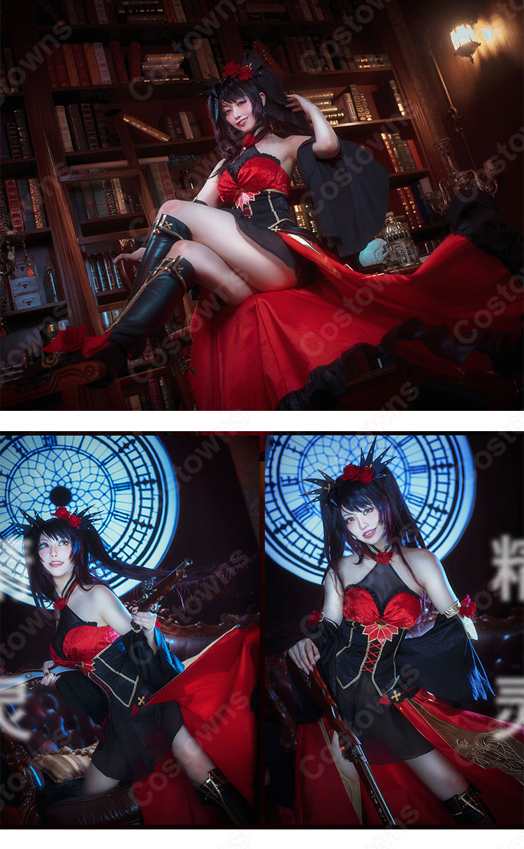 デアラ 時崎狂三 (ときさきくるみ) コスプレ衣装 『デート・ア