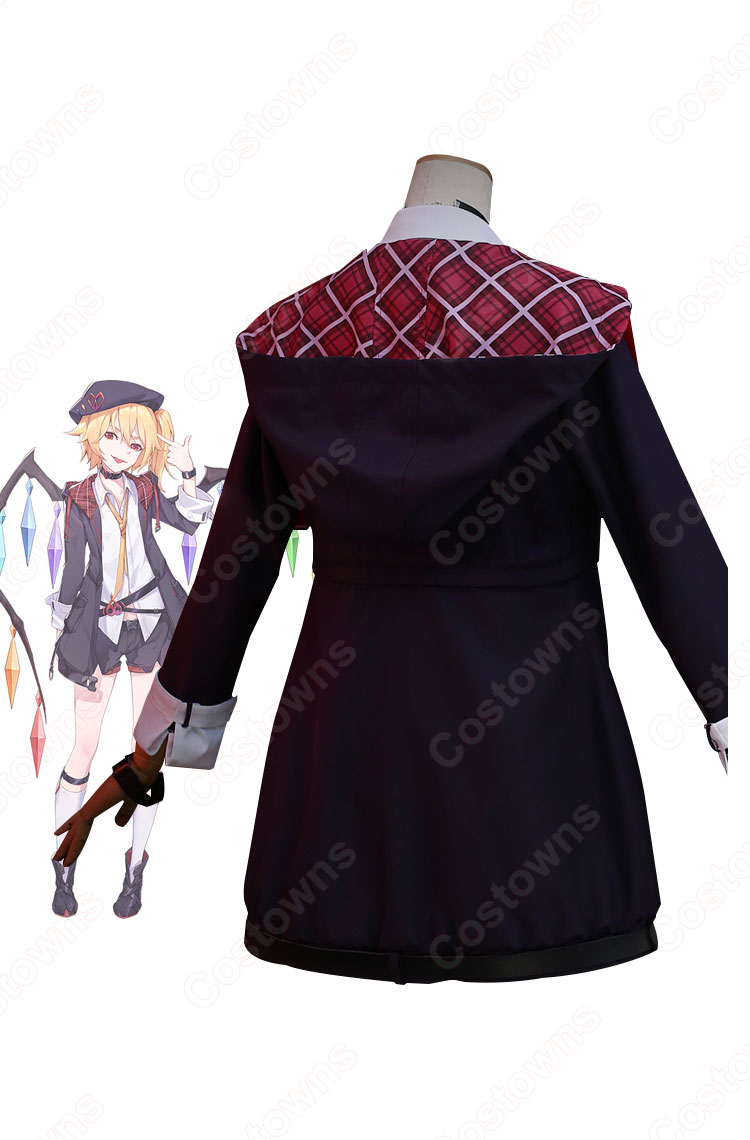 フランドール・スカーレット コスプレ衣装 『東方Project』(とうほうプロジェクト)悪魔の妹 cosplay 仮装 変装-5