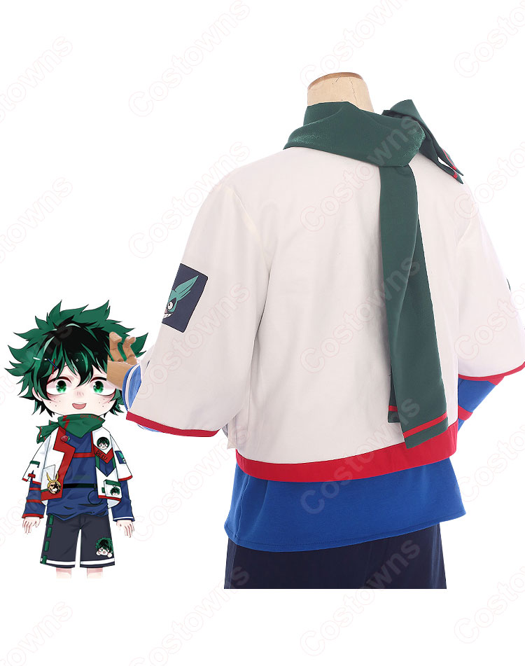 緑谷出久 (みどりやいずく) 日常服 コスプレ衣装 【僕のヒーローアカデミア】 cosplay 仮装 変装-4
