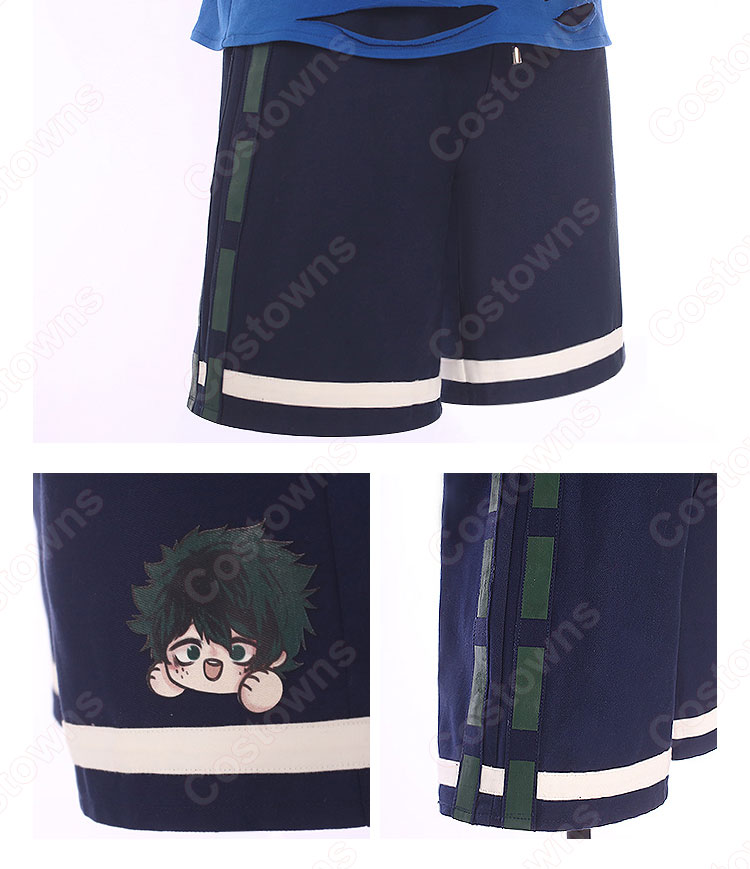 緑谷出久 (みどりやいずく) 日常服 コスプレ衣装 【僕のヒーローアカデミア】 cosplay 仮装 変装-10