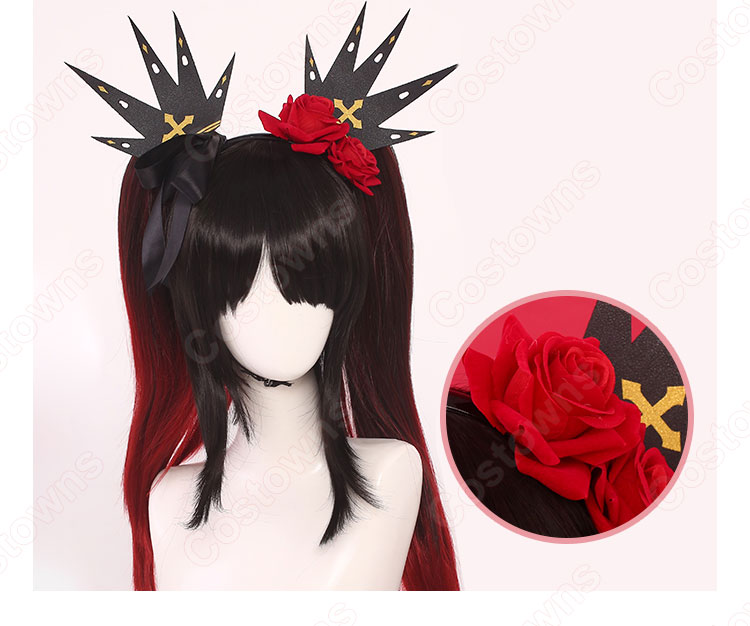 デアラ 時崎狂三 (ときさきくるみ) コスプレ衣装 『デート・ア・ライブ』スカーレット悪夢 cosplay 仮装 変装-16