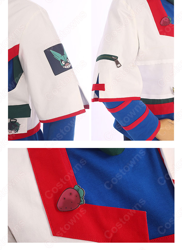 緑谷出久 (みどりやいずく) 日常服 コスプレ衣装 【僕のヒーローアカデミア】 cosplay 仮装 変装-6