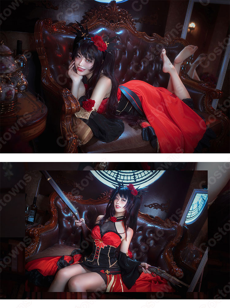 コスプレ衣装 KURUMI Amazon.com: Tokisaki Kurumi (One Size) : Clothing, Shoes