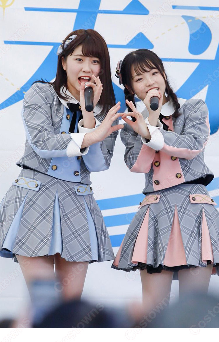 AKB48 チーム8(Team8) アイドル衣装 『第55回技能五輪全国大会』 『中テレ祭り2018』演出服 ライブ衣装 コスプレ衣装 オーダメイド可-3