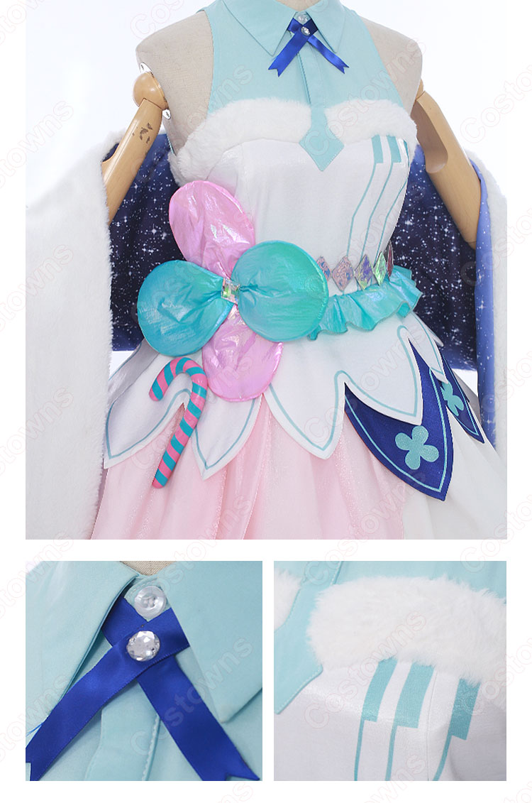 初音ミク(はつね ミク) コスプレ衣装 「マジカルミライ 2020」 Winter Festival cosplay 仮装 変装-7