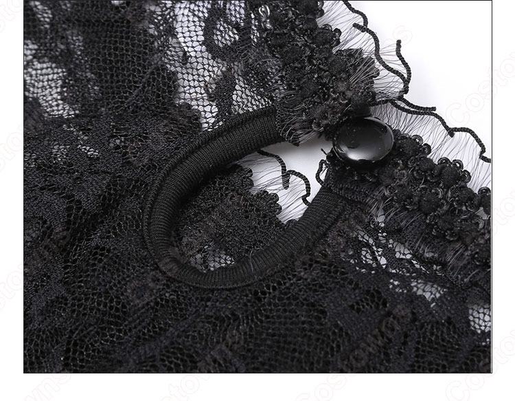 Jennie Kim(キム・ジェニ) ジャズダンス衣装 『BLACKPINK』So Hot ステージ衣装 韓国 アイドル 衣装 レース へそ出し 長袖 サロペットスカート セット セクシーな 社交ダンス 団体服 演出服-8