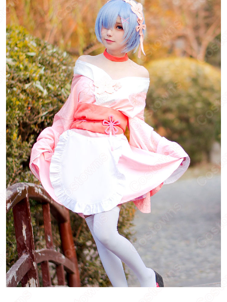 リゼロ レム オリジナル桜イメージ ver. コスプレ衣装『Re:ゼロ