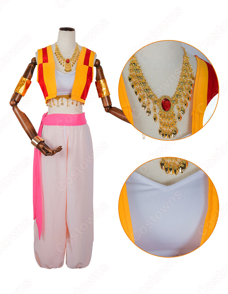 リゼロ ラム レム アラジン コスプレ衣装『Re:ゼロから始める異世界生活』アラビアンナイト cosplay 仮装 変装-5