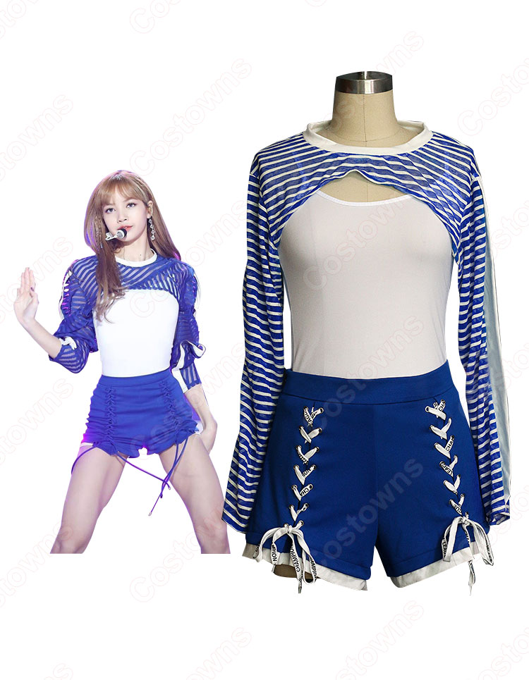 Forever Young LISA MVダンス服 BLACKPINK リサ ステージ衣装 K