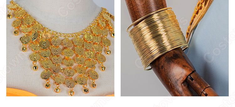 リゼロ ラム レム アラジン コスプレ衣装『Re:ゼロから始める異世界生活』アラビアンナイト cosplay 仮装 変装-14