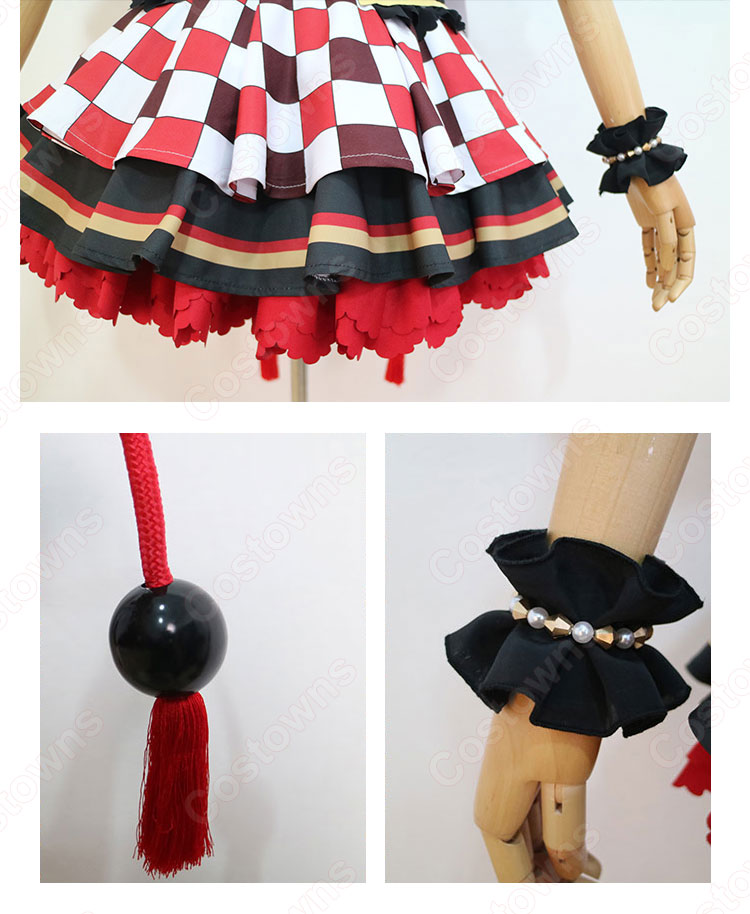 Love Live! 黒澤ダイヤ(クロサワダイヤ) お正月編2018 覚醒後 コスプレ衣装 『ラブライブ!サンシャイン!!』Aqours cosplay 仮装 変装-6