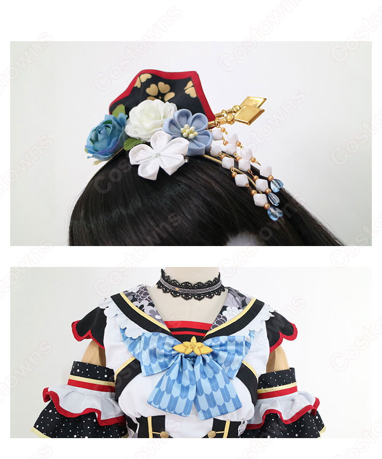 Love Live! 津島善子（ツシマヨシコ） お正月編2018 覚醒後 コスプレ衣装 『ラブライブ!サンシャイン!!』Aqours cosplay  仮装 変装 - Costowns