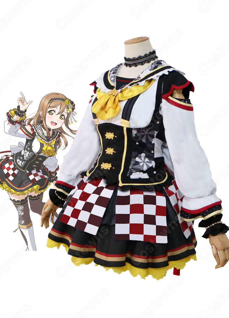 Love Live! 国木田花丸(クニキダハナマル) お正月編2018 覚醒後 コスプレ衣装 『ラブライブ!サンシャイン!!』Aqours マルちゃん ずら丸 cosplay 仮装 変装-2